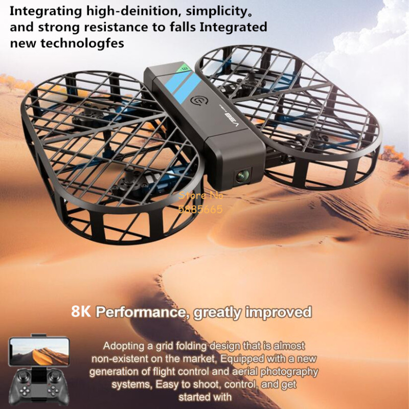 Drone Controller Screen - 8K HD Camera 360° Protection Optical