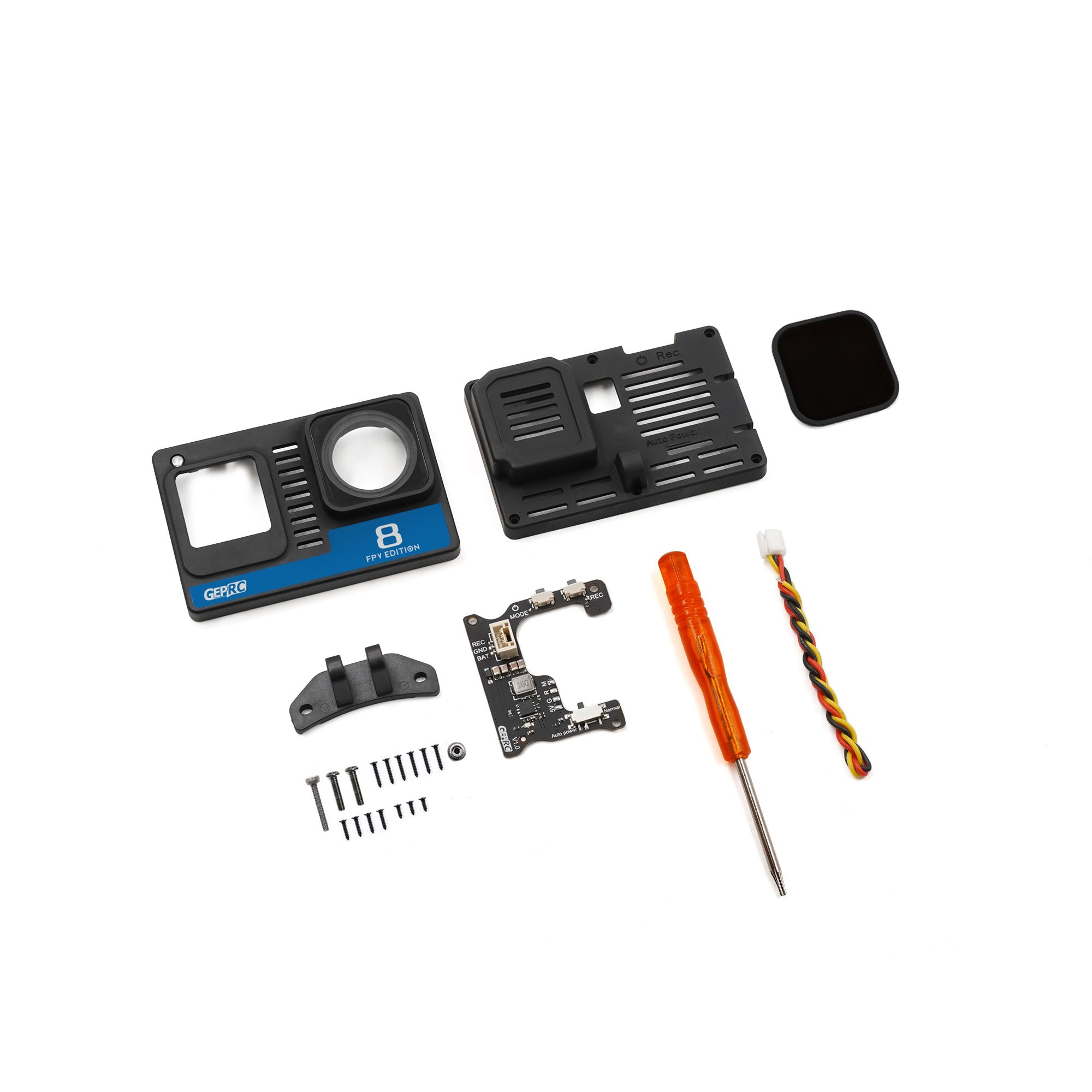 Drone Controller Hood - GEPRC Naked Case with BEC Board