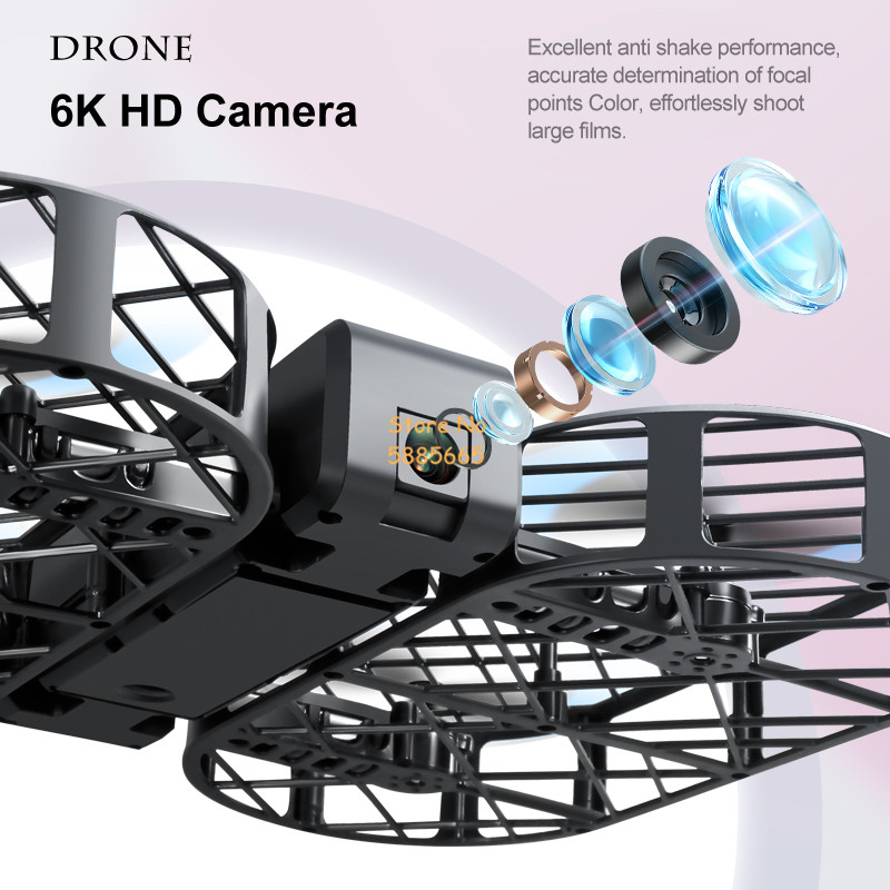8K HD Camera 360° Protection O - Drone Controller Screen recension och pris