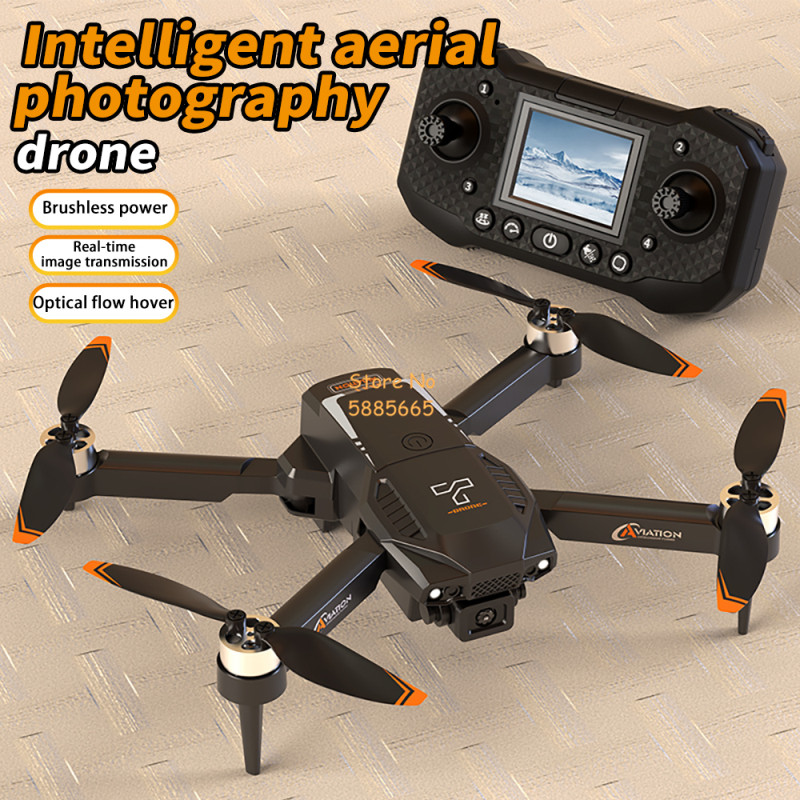 4K Dual Camera Optical Flow Br - Drone Controller Screen recension och pris