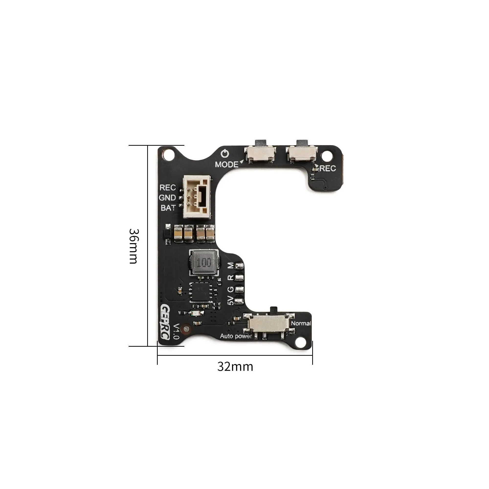 GEPRC Naked Case with BEC Boar - Drone Controller Hood recension och pris