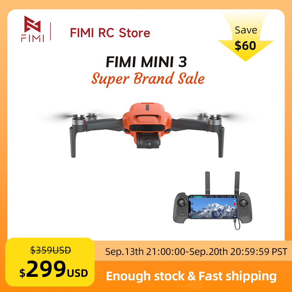 FIMI MINI 3 Camere Drone 4K 60 - Drone Controller Screen recension och pris