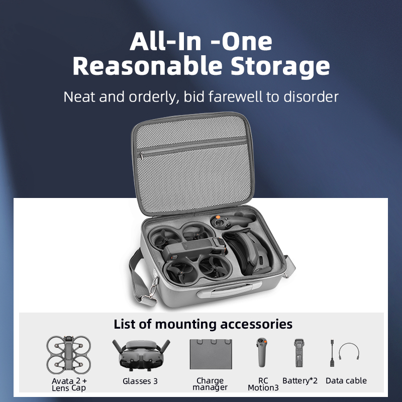 Travel Carrying Case for DJI A - Drone Carrying Case recension och pris